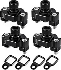 Aluminum Tie Down Anchors for CFMOTO ATV/UTV - 3/8-16 Thread D-Ring Cargo Bed... picture
