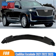 Front Bumper Lip Glossy Black Splitter For 2021 2022 2023 Cadillac Escalade picture