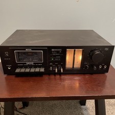 Vintage NIKKO ND-590 2 Stereo Cassette Deck Working See Description picture