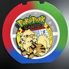 Pokepark Kanto Limited Pokemon Arcanine No.0059 Pin badge Japan NEW picture
