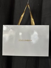 Authentic DOLCE & GABBANA Empty Shopping Gift Paper Bag Tote LARGE 15 x 10x4.875 picture