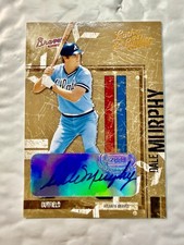 Donruss 2004 Leather & Lumber Autographed Dale Murphy Braves  #/25 picture