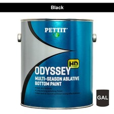 PETTIT PAINT PET-1807G Odyssey HD Black 1 Gallon - High-Performance Marine Paint picture