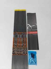 12pk Carbon Express Terminator Lite 350 Mission Uncut ShaftsW/Inserts: 50641(a24 picture