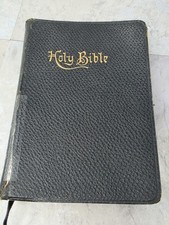 Antique Douay Rheims Version 1914 John Murphy Company Catholic Bible Hardcover picture