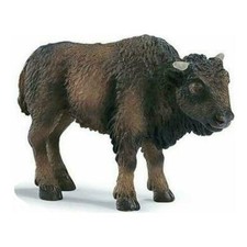 NEW Schleich 14350 American Bison Calf rare RETIRED Figure animal replica toy picture