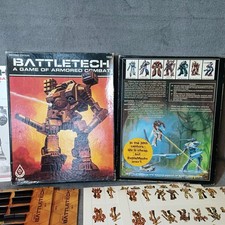 Vintage Battletech A Game Of Armored Combat 2nd Edition Complete Unpunched 1985 picture