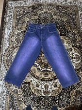 Vintage RARE PURPLE TAB Southpole Y2K Baggy Jeans RN82628 38x28 picture