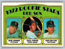 1972 Topps - 1972 Rookie Stars Carlton Fisk, Cecil Cooper, Mike Garman #79 (RC) picture