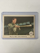 🔥1959 Fleer Ted Williams - Ted Williams #51 May 16, 1954 - Vintage - HOF 🔥 picture