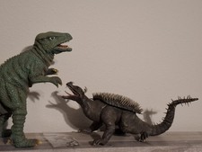 Godzilla Anguirus Gorosaurus Bandai Museum Kaiyodo Set picture