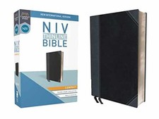 NIV, Thinline Bible, Compact, - Imitation Leather, by Zondervan - Very Good picture