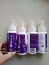 Theraworx Protect Skin Barrier Cleansing Foam 7.1oz 4-Pack ICU No-Rinse New picture