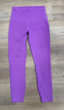 Lululemon Women's Wunder Train High-Rise Tight - Magenta- Size 6 - $98 MSRP picture