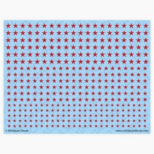 Soviet Stars Waterslide Decals WWII Red Army Tank Markings Military Model Decals picture