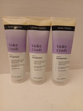 THREE JOHN FRIEDA Violet Crush for Blonde Hair Shampoo 8.3 OZ Each picture