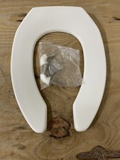 Kohler K-4670-C-0 Lustra Elongated Open-Front Toilet Seat with Check Hinge picture