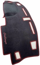 Fits 2008-2009-2010-2011-2012-2013-2014 Dodge Challenger DashCover Black carpet picture