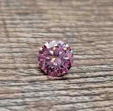 Certified 2 CT Natural Baby Pink Diamond, VVS1 D Grade, 8.50mm Round Cut N32 picture