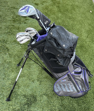 USKG UL54 DV3 Purple US Kids Golf Club Set 7 Clubs W/Bag WT-15 Ultra Light RH picture