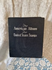 The All American Stamp Album Vintage  Collection 420+ Stamps From 1870-1960s picture