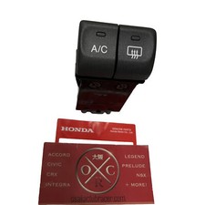 Genuine OEM 07-08 Honda Fit AC / Defrost Switch Button Brand New Air Con A/C NEW picture