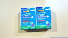 2PK Juniors Ages 6+ Claritin Max Strength 10mg Chewables 1 Dose 24-Hour 2027 picture