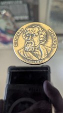 2012 United Kingdom GB 2 Pound Coin Commemorating Charles Dickens 1812 - 1870  picture