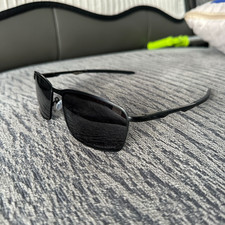 Oakley Conductor 8 OO4106 Black Polarized Sunglasses Black Frame  Vintage picture