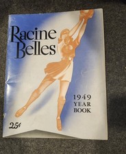 Vintage 1949 Racine Belles Baseball Yearbook picture