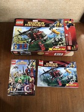 Marvel X-Men LEGO: Wolverine's Chopper Showdown 6866 Box & Comic & Manual Only picture