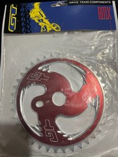 Rare GT 39T Red Anodized Overdrive BMX Sprocket NOS Vintage picture
