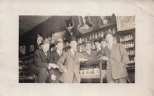Tobacco Drug Store Interior Anna Held Cigar Advertising Sign Photo Postcard 20A picture