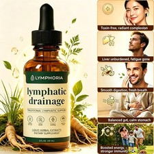 Lymphoria - Lymphatic Drainage Bloat Relief - Detox, & Immune Support 59ml picture