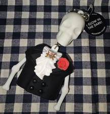 NEW Dapper Skeleton GLOW IN DARK PocketBac Sanitizer Holder Bath & Body Works picture