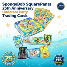 VANLUCK SpongeBob SquarePants 25th Anniversary Undersea Party Trading Cards picture