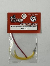 Gofer Racing Decals 16011 1/24 Prewired Distributor with Boot - Accel Plug Wires picture