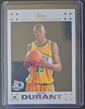2007-08 Topps - Retail Factory Set Rookie Set Kevin Durant #2 White (RC) picture