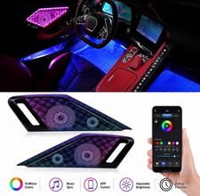 C8 Corvette RGB Ambient Door Speaker & Footwell Light Kit (2019–2024) picture