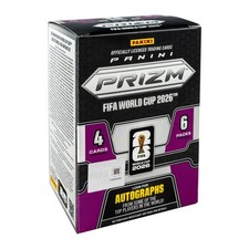 Panini 2026 Prizm World Cup Soccer Exclusive Trading Cards Blaster Box, 6 Packs, picture