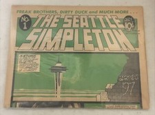 Rare 1975 The Seattle Simpleton Volume 1 Number 1 Oregon, Washington, California picture