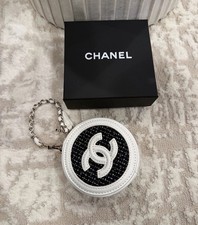 BLACK AND WHITE ROUND MINI BAG picture