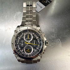Bulova Precisionist Men's Quartz Chronograph Tachymeter 300m 46mm Black Dial picture