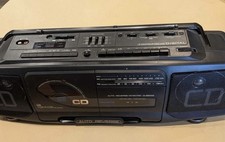 Vintage Sears LXI 580.22743090 Cassette/ CD Boombox AM/FM Tested picture