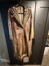 Vintage gorgeous Real fur coat Women’s L  picture