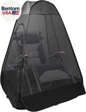 1 Person Pop Up Camping Chair Tent Mosquito Net 47 x 47 x 59 Inch picture