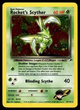 Rocket's Scyther Unlimited Holofoil 013/132 Gym Heroes NM picture