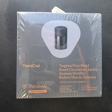 Therabody TheraCup Advanced Heat & Vibration Cupping Therapy Device Factory Seal picture