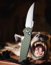 Protech Integrity - INT1105 Limited Battleworn Reptile Green Magnacut picture