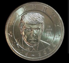 2026 President Trump Dollar. NO July 4th Privy. BU $1 Semi-Q Coin  Really Nice picture